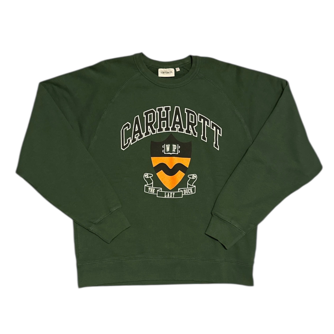 Carhartt WIP Lazy Duck Academy Green Sweatshirt