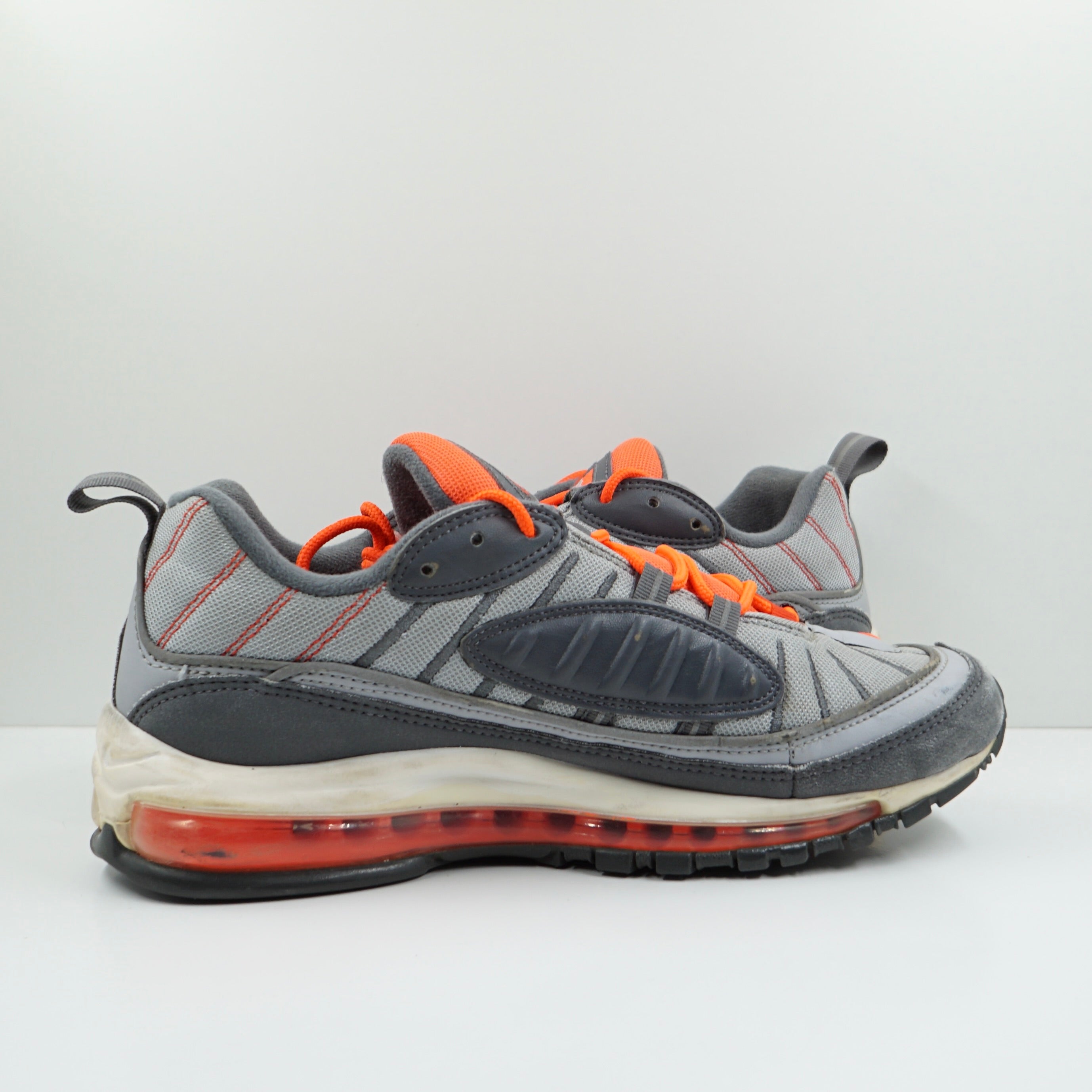 Nike Air Max 98 Wolf Grey Total Crimson
