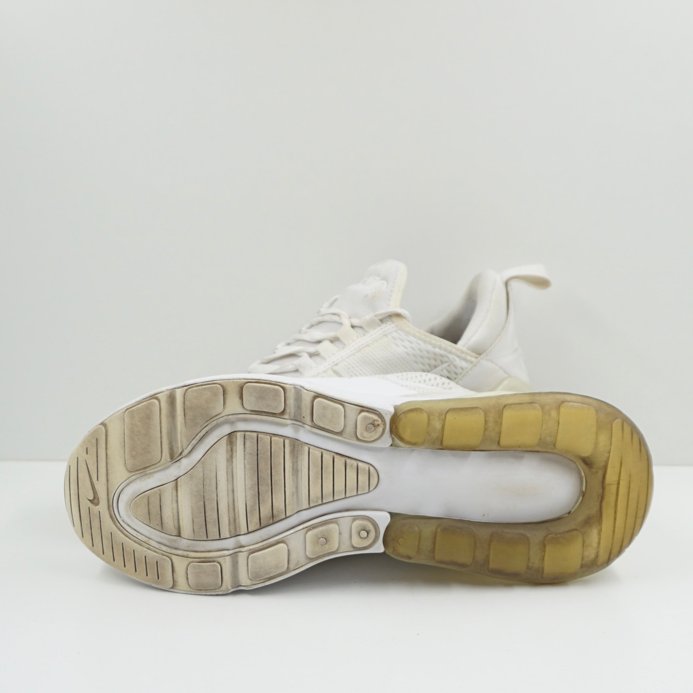 Nike Air Max 270 White Metallic Silver (GS)