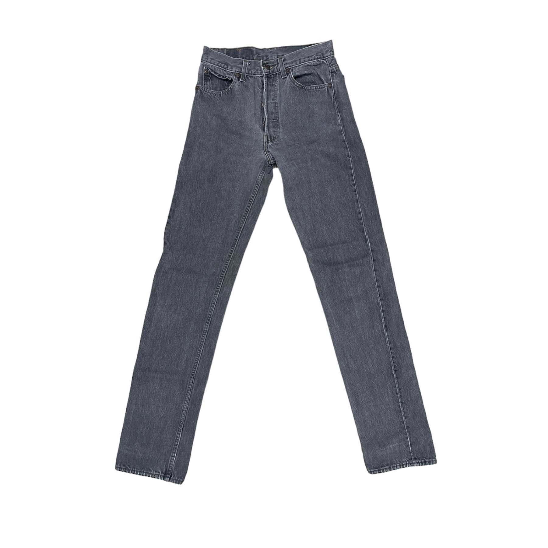Vintage Levis 501 Grey Jeans (W28/L36)
