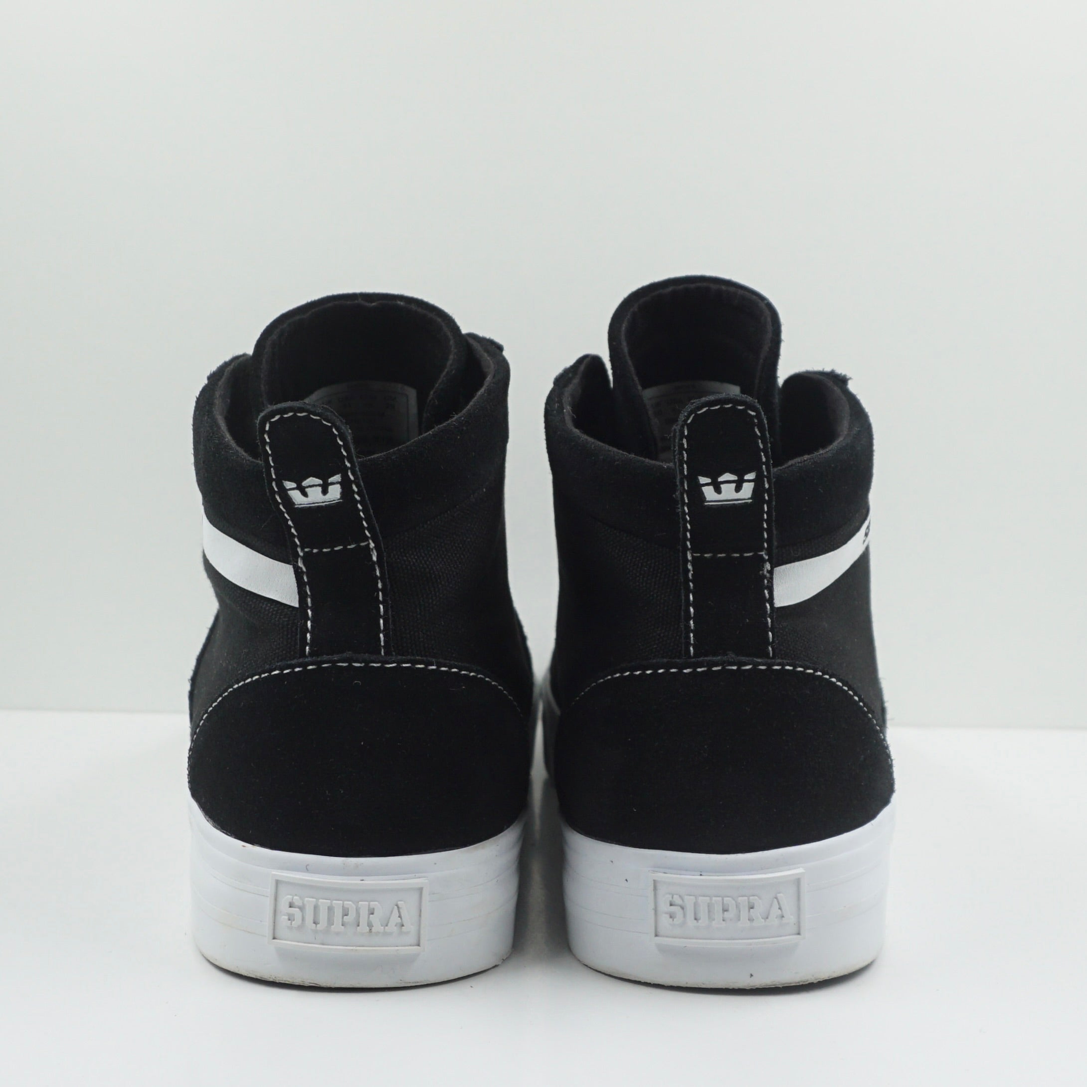 Supra Stacks Mid Black White