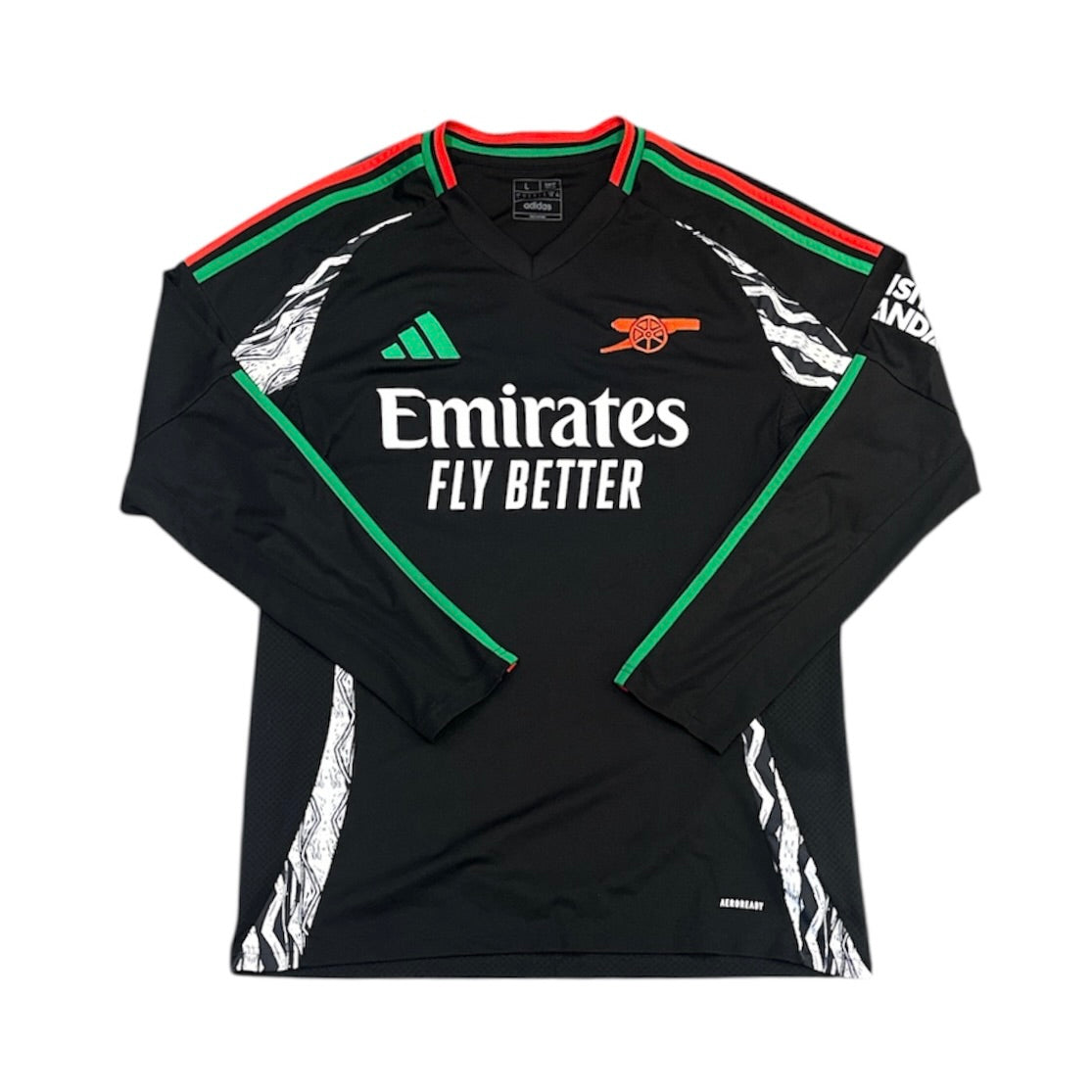 Adidas Arsenal 2024/2025 Away Long Sleeve Football Jersey
