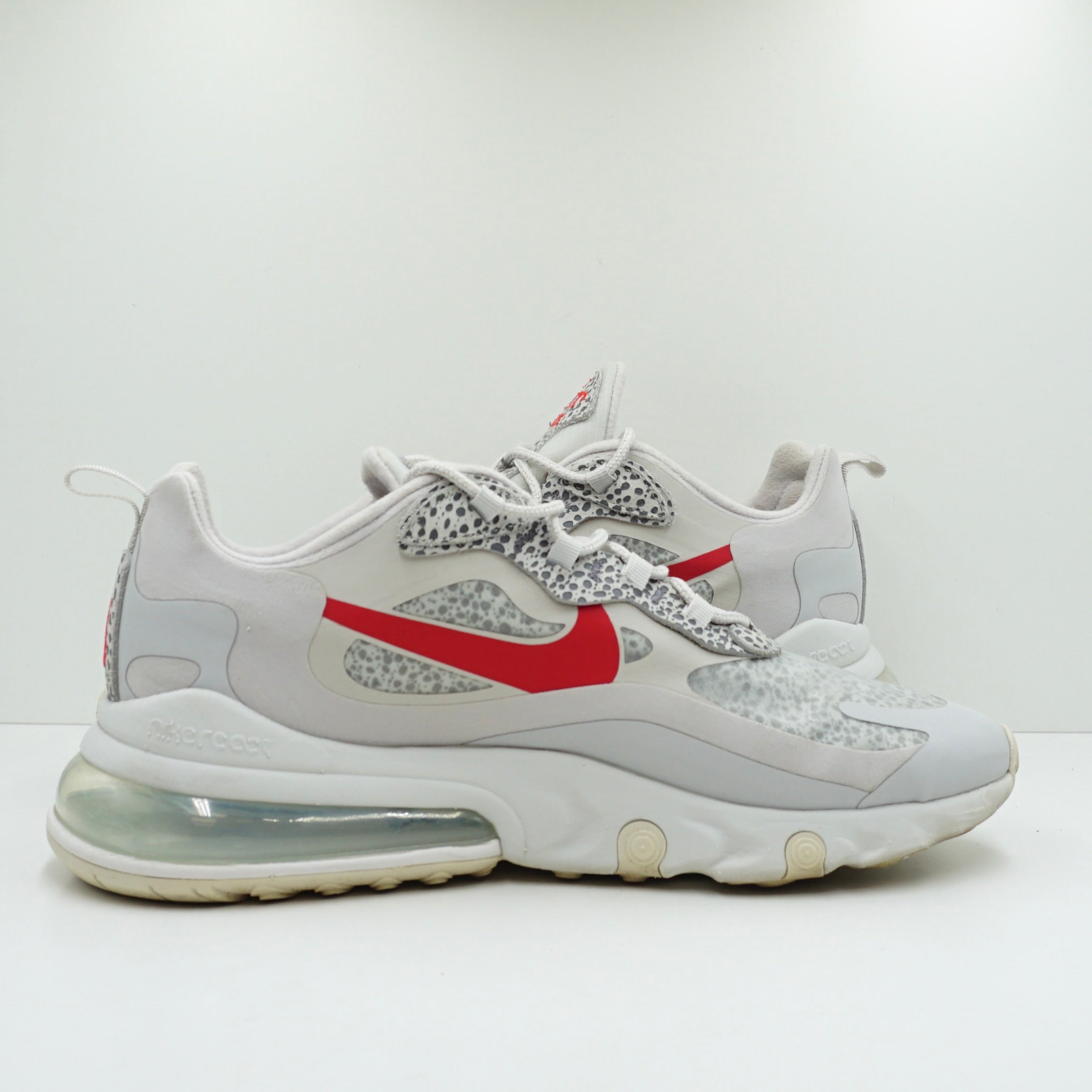 Nike Air Max 270 React Safari Grey Red