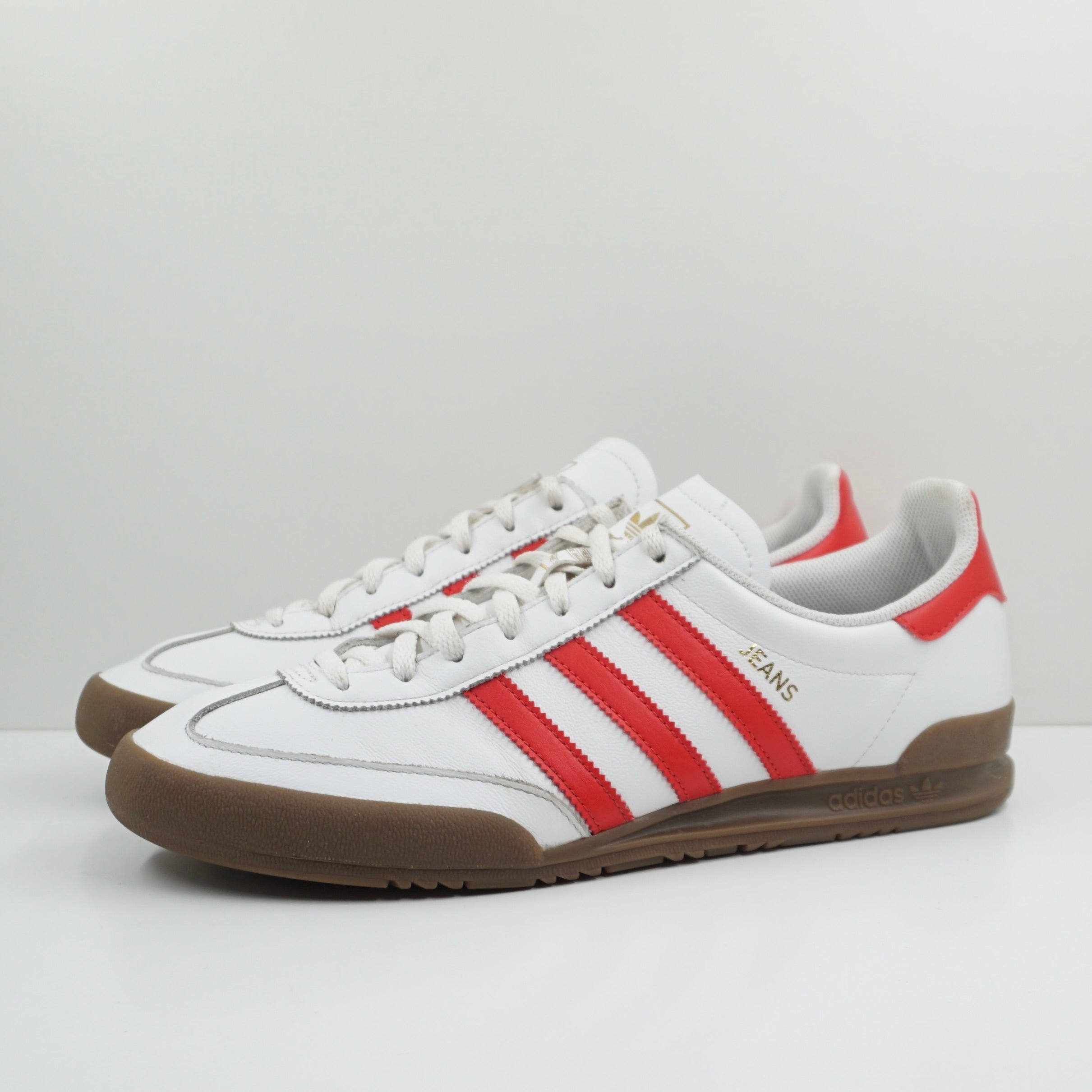 Adidas Jeans White Red