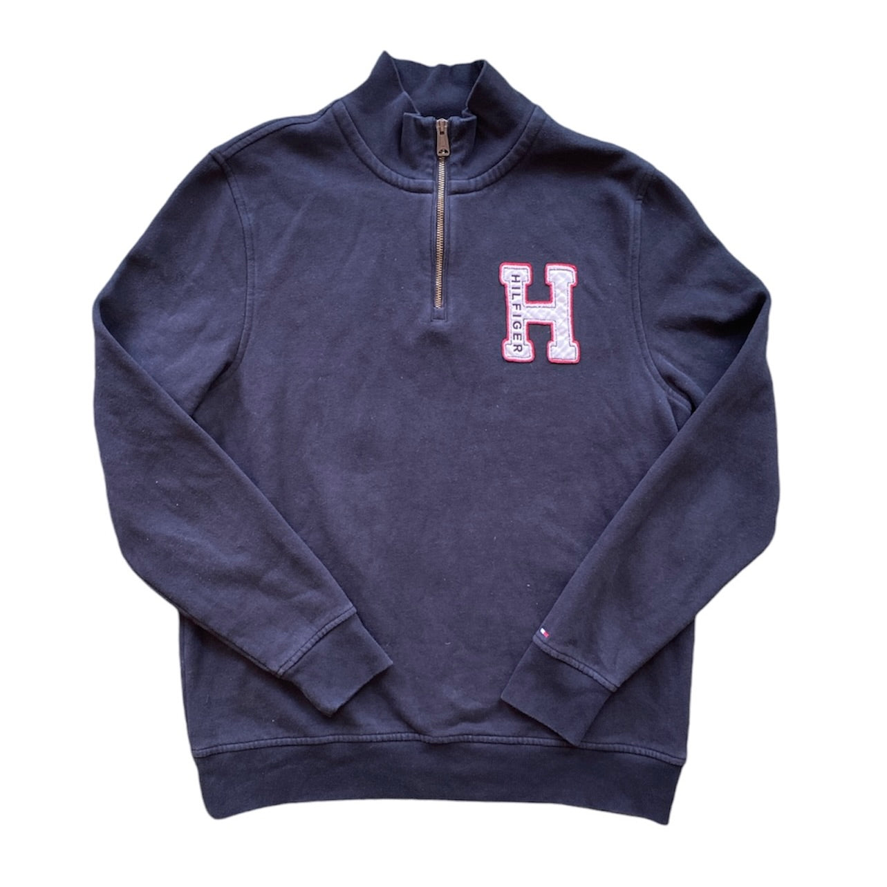 Tommy Hilfiger H Logo Quarter Zip Fleece