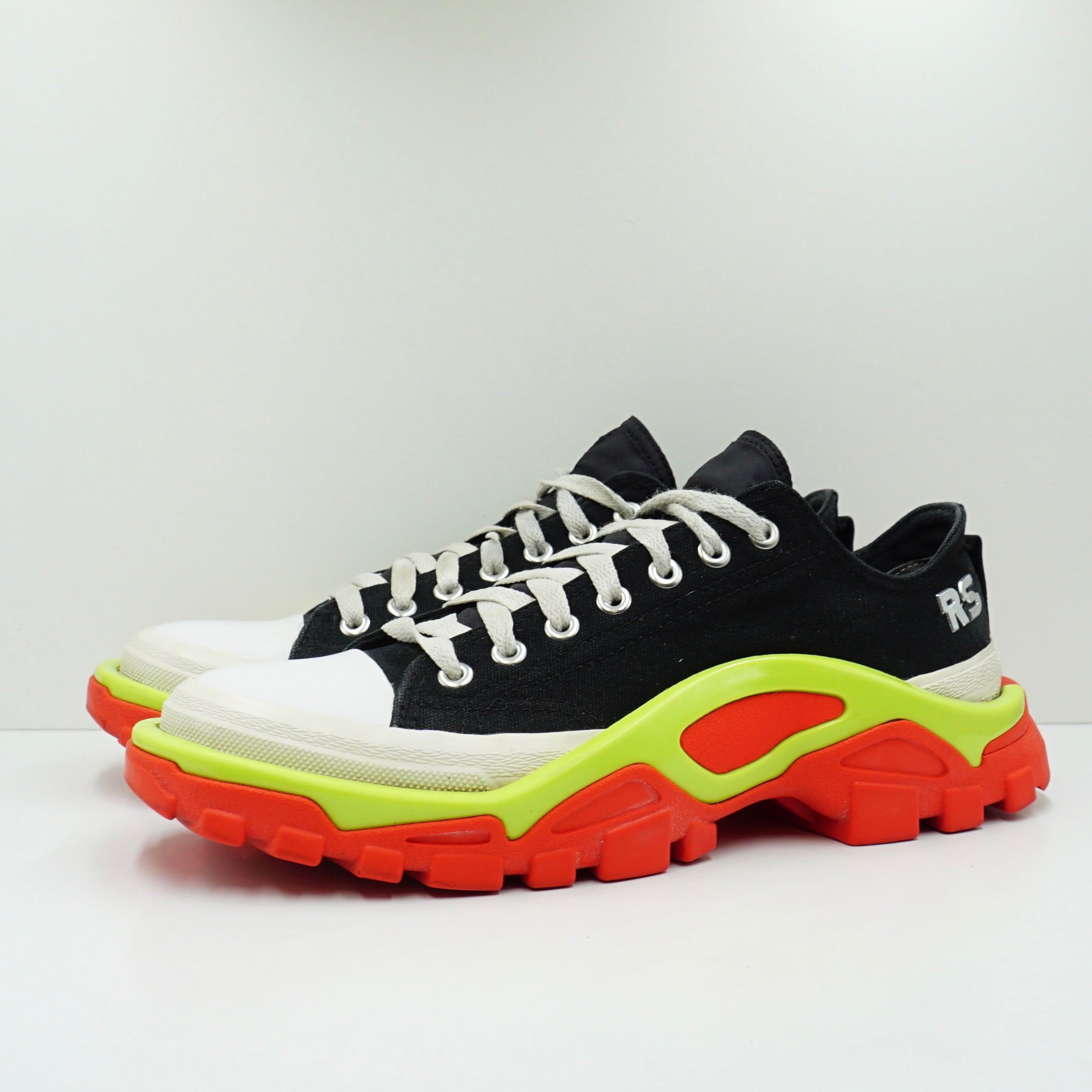 Adidas Detroit Runner Raf Simons Black Silver Slime