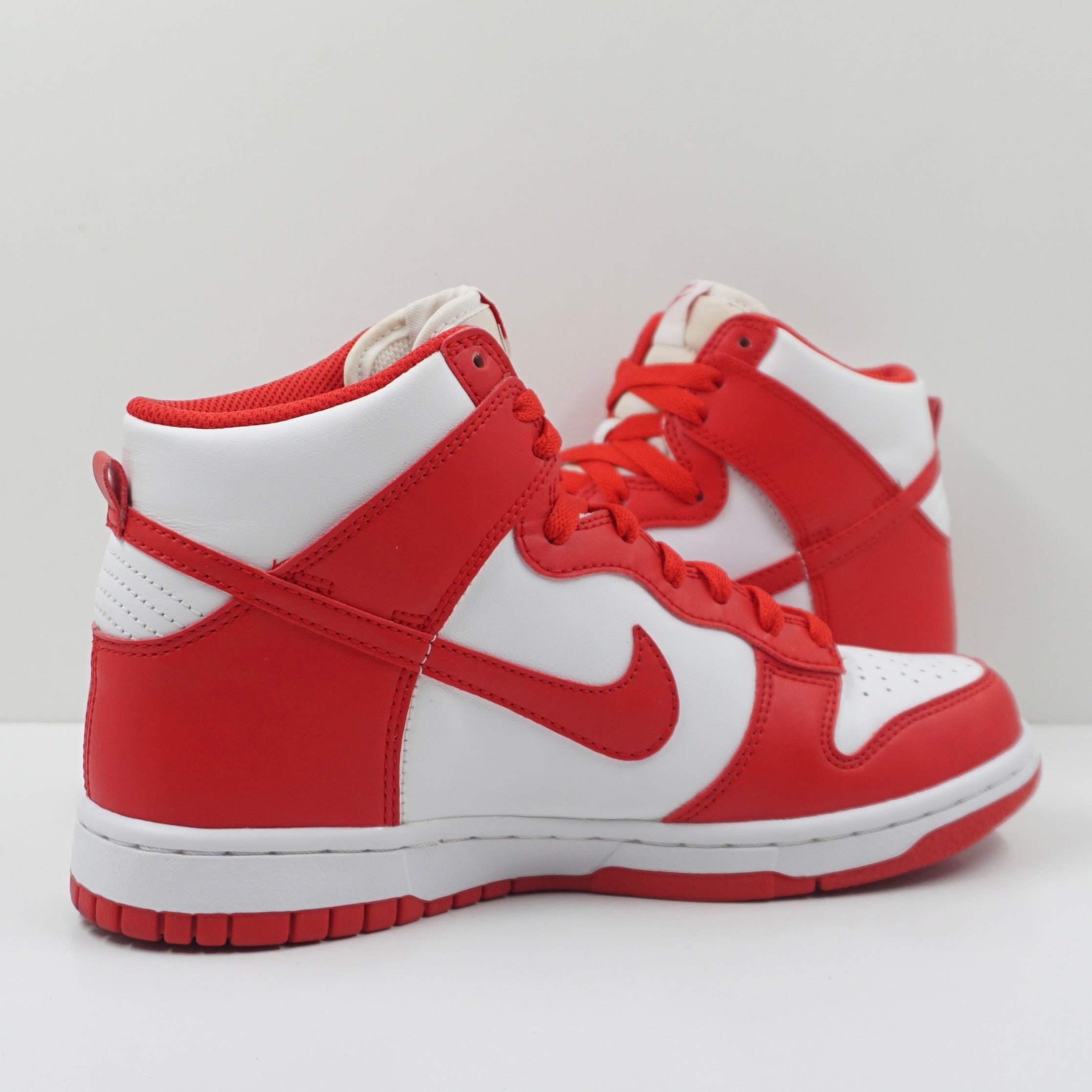 Nike Dunk High Championship White Red (White Tongue Tag) (GS)