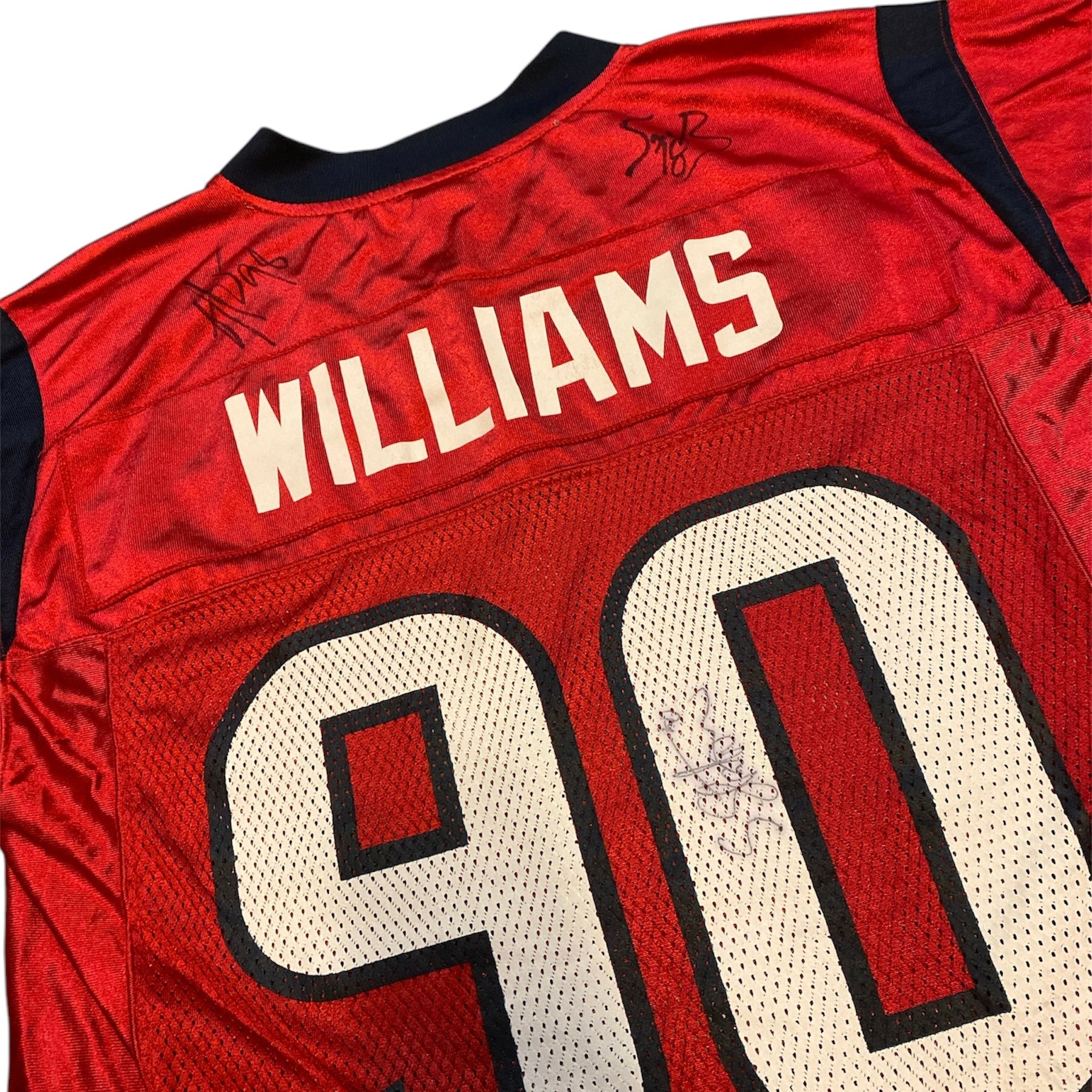 Reebok Houston Texans Williams #90 NFL Jersey (Signed)