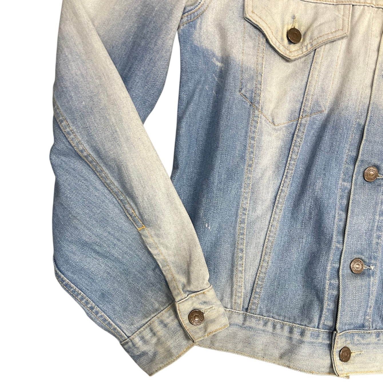 Levi's Strauss & Co Light Blue Faded Jeans Jacket (W)