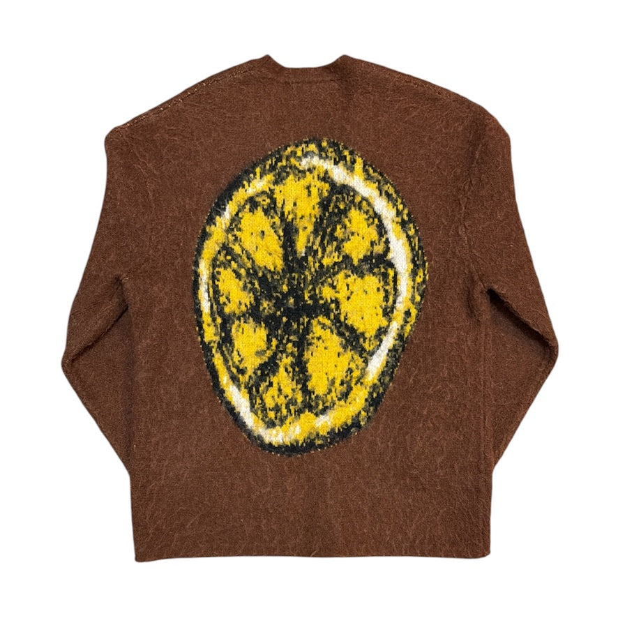 Pleasures Juicy Brown Cardigan