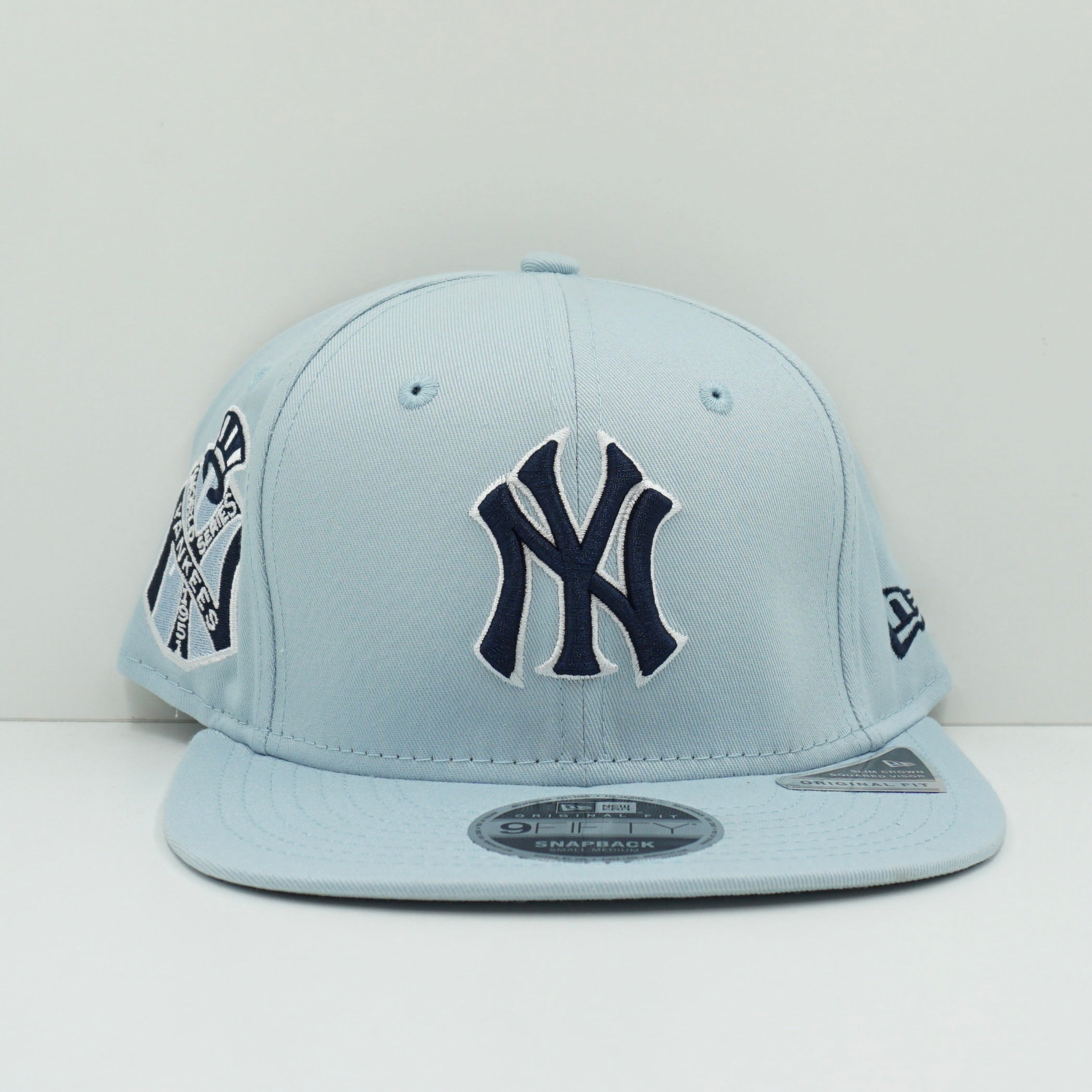 New Era New York Yankees Light Blue Navy Snapback Cap