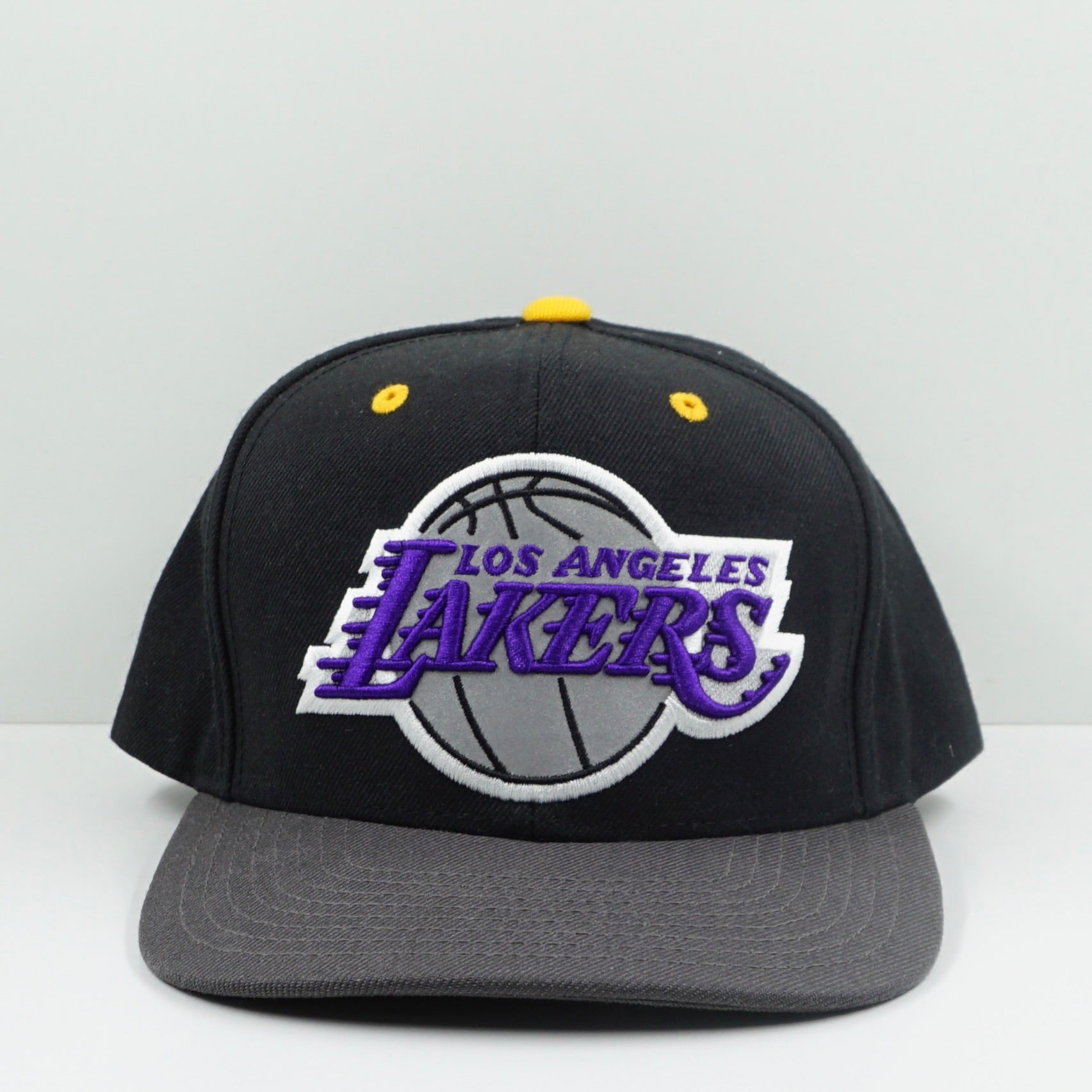 Mitchell & Ness LA Lakers 3M Logo Snapback Cap