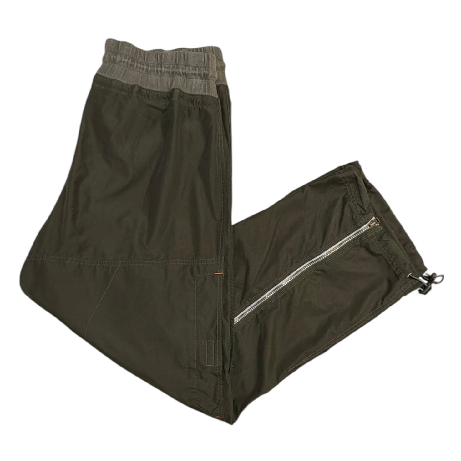 Nike Running Utility Leg Zipper Olive Gray Track Pants