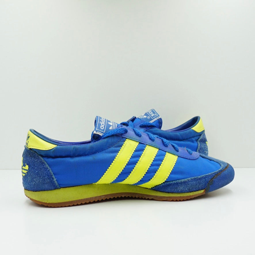 Vintage Adidas Blue Yellow