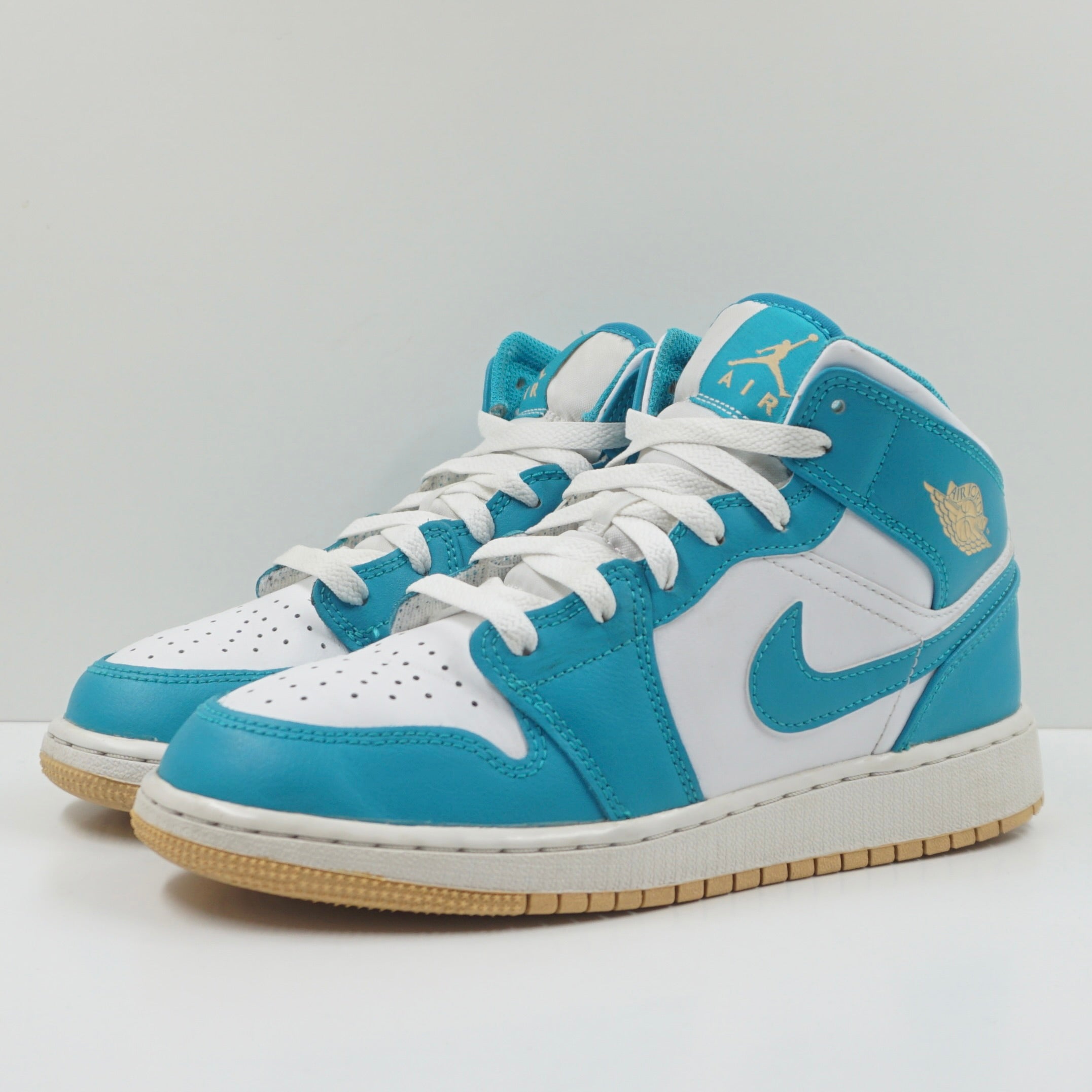 Jordan 1 Mid Aquatone (GS)