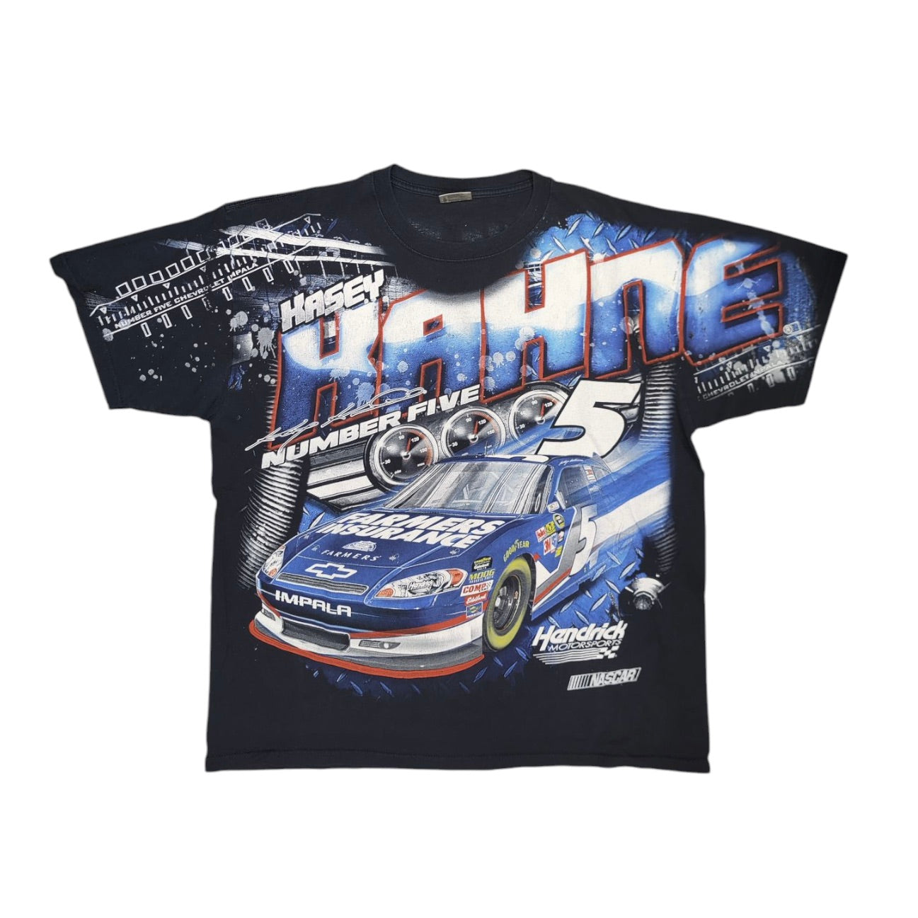 Chase Authentics Nascar 2012 Kasey Number Five Tshirt