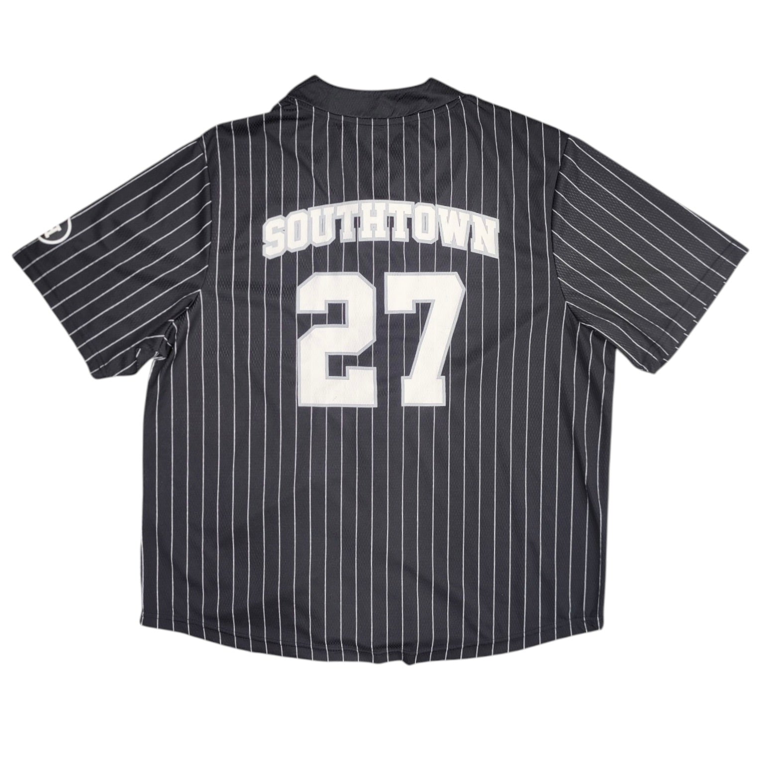 Tenth Sport Dept Chicago Illinois Black Baseball Jersey
