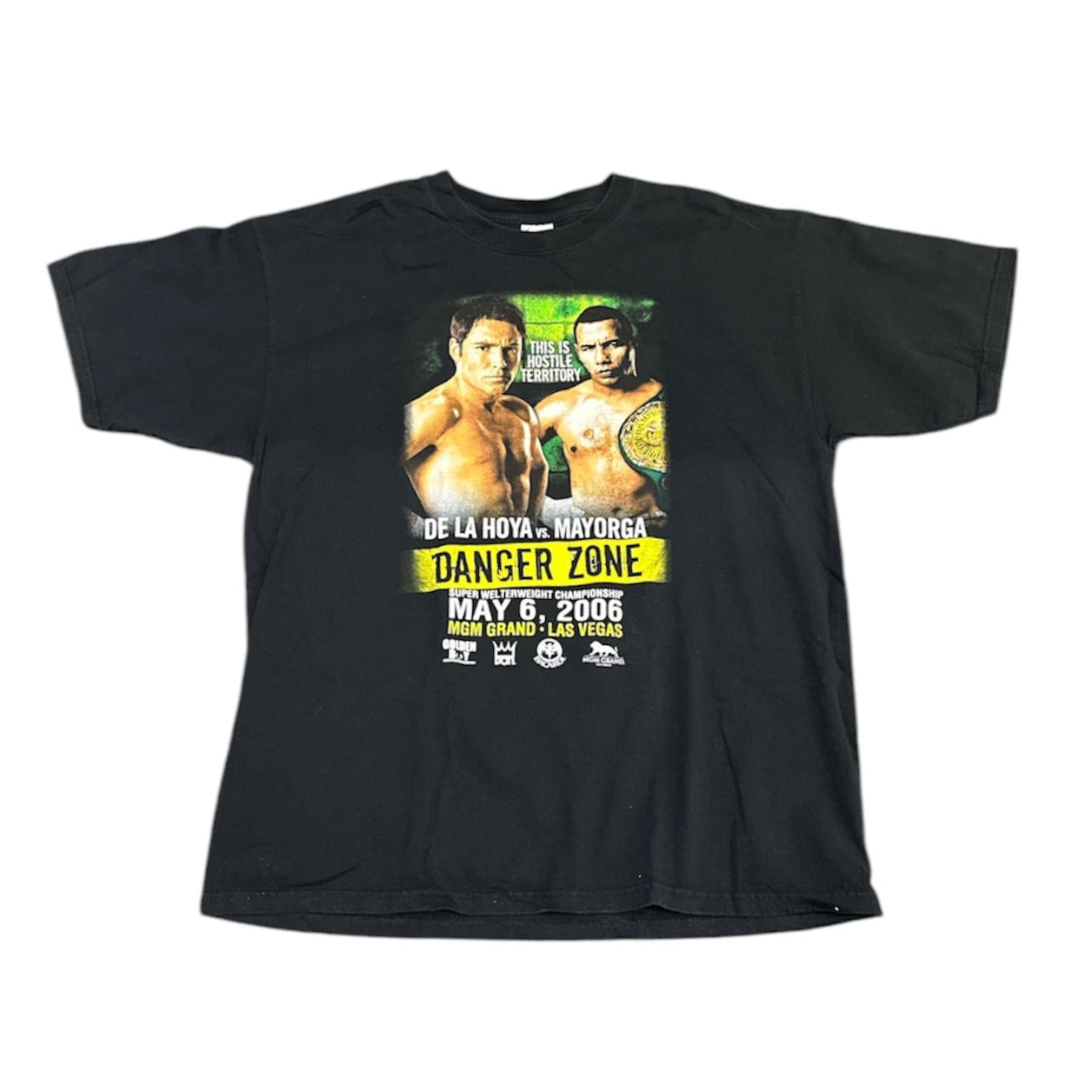 Gildan De La Hoya Vs. Mayorga Danger Zone Tshirt