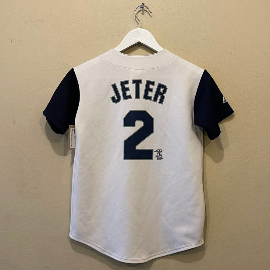 Majestic New York Yankees Jeter #2 Baseball Jersey (Youth)