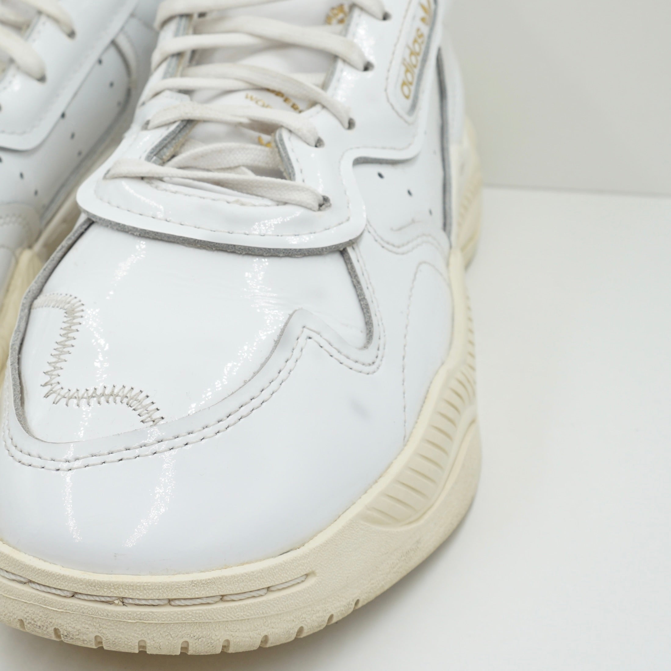 Adidas Supercourt RX Cloud White Off White Patent (W)