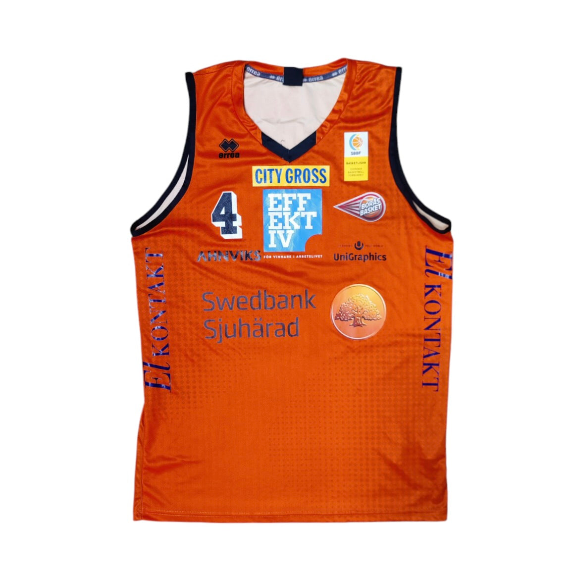 Errea Borås Basket Basketball Jersey