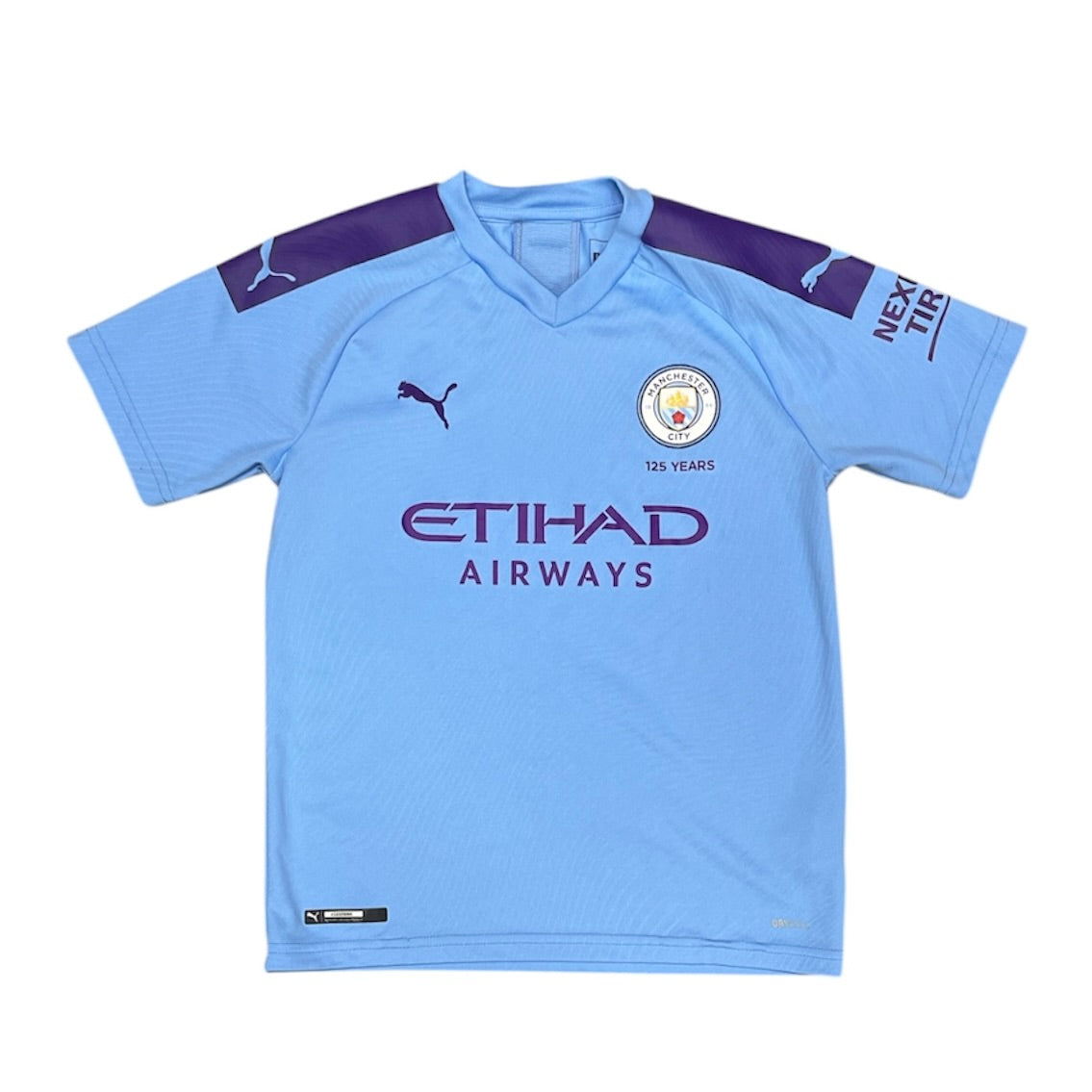 Puma Manchester City 2019/2020 Home Football Jersey (Youth)