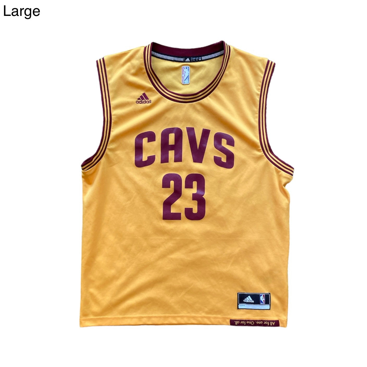 Adidas Cleveland Cavaliers Lebron James Alternate Basketball Jersey