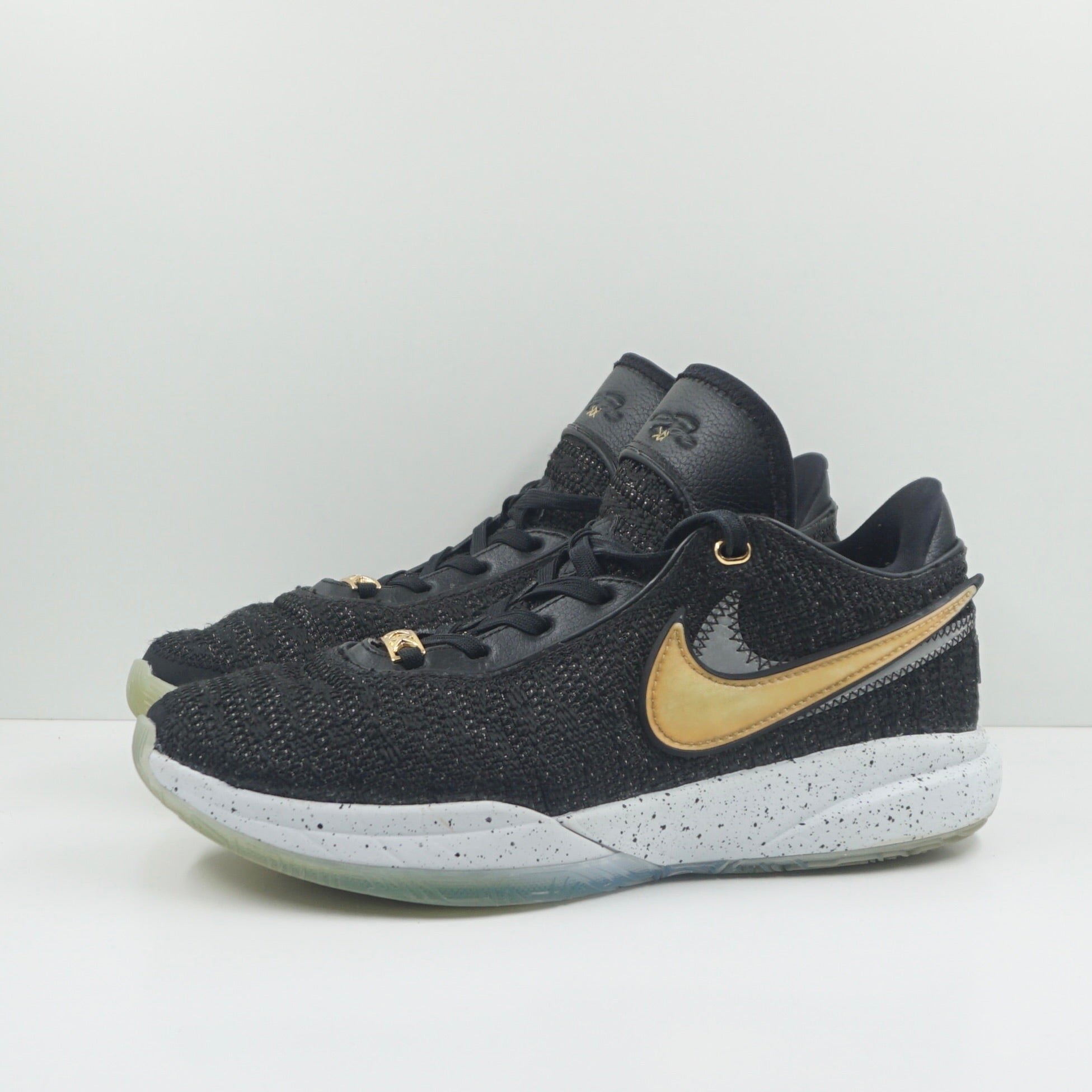 Nike LeBron 20 Black Metallic Gold (GS)