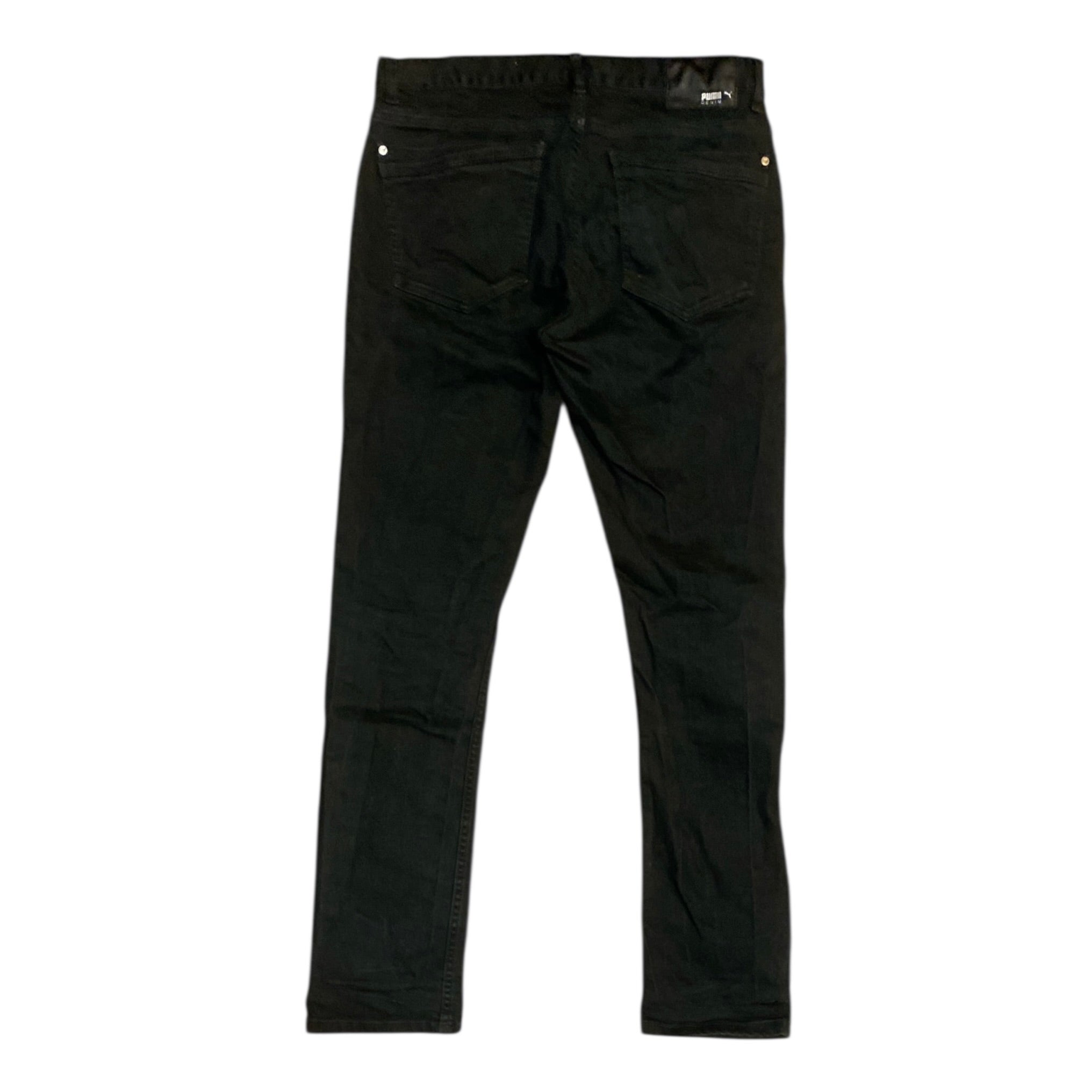 Puma Denim Slim Fit Black Jeans