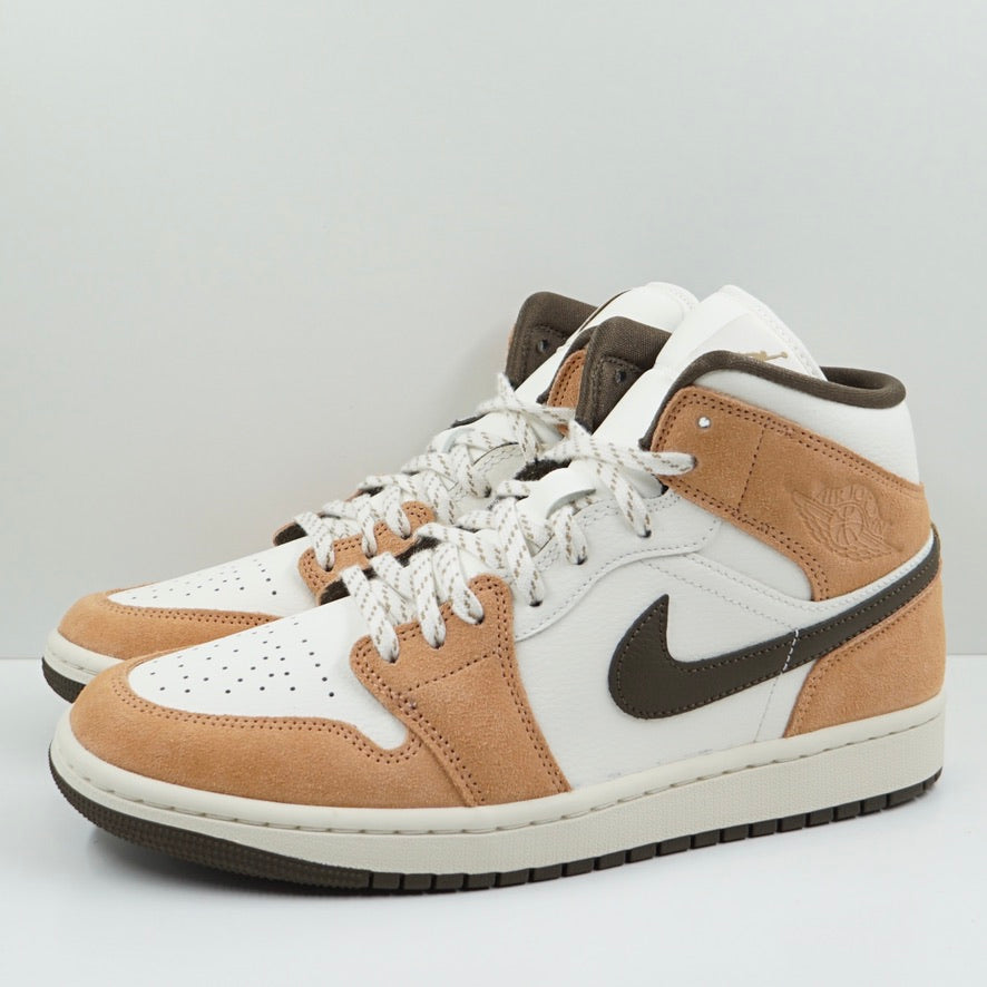 Jordan 1 Mid Light Cognac