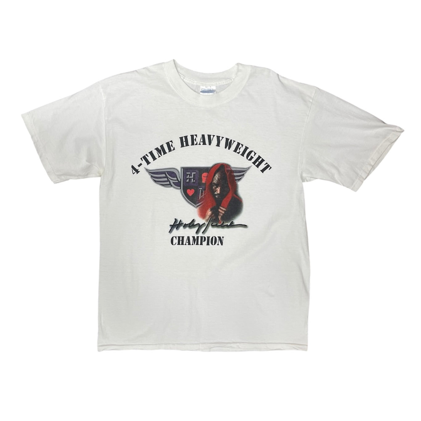 Gildan Evander Holyfield 4-Time Champion Tshirt