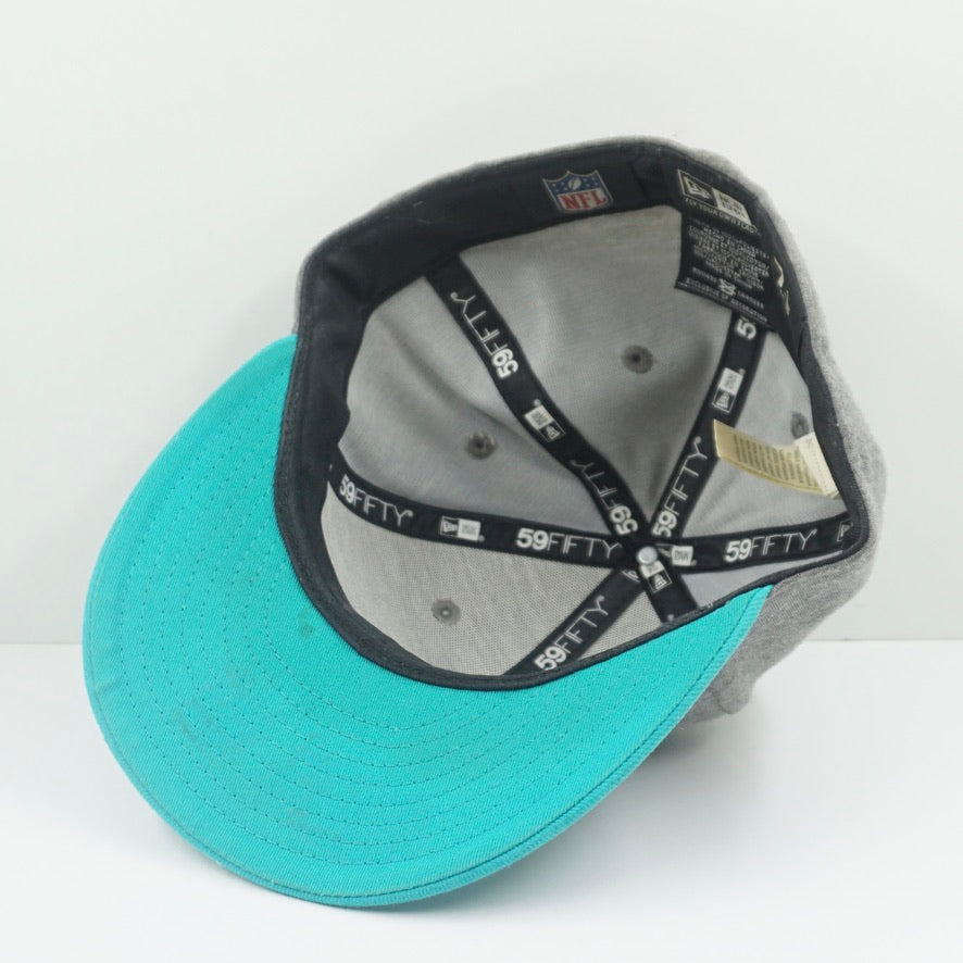 New Era Miami Dolphins Grey Fitted Cap