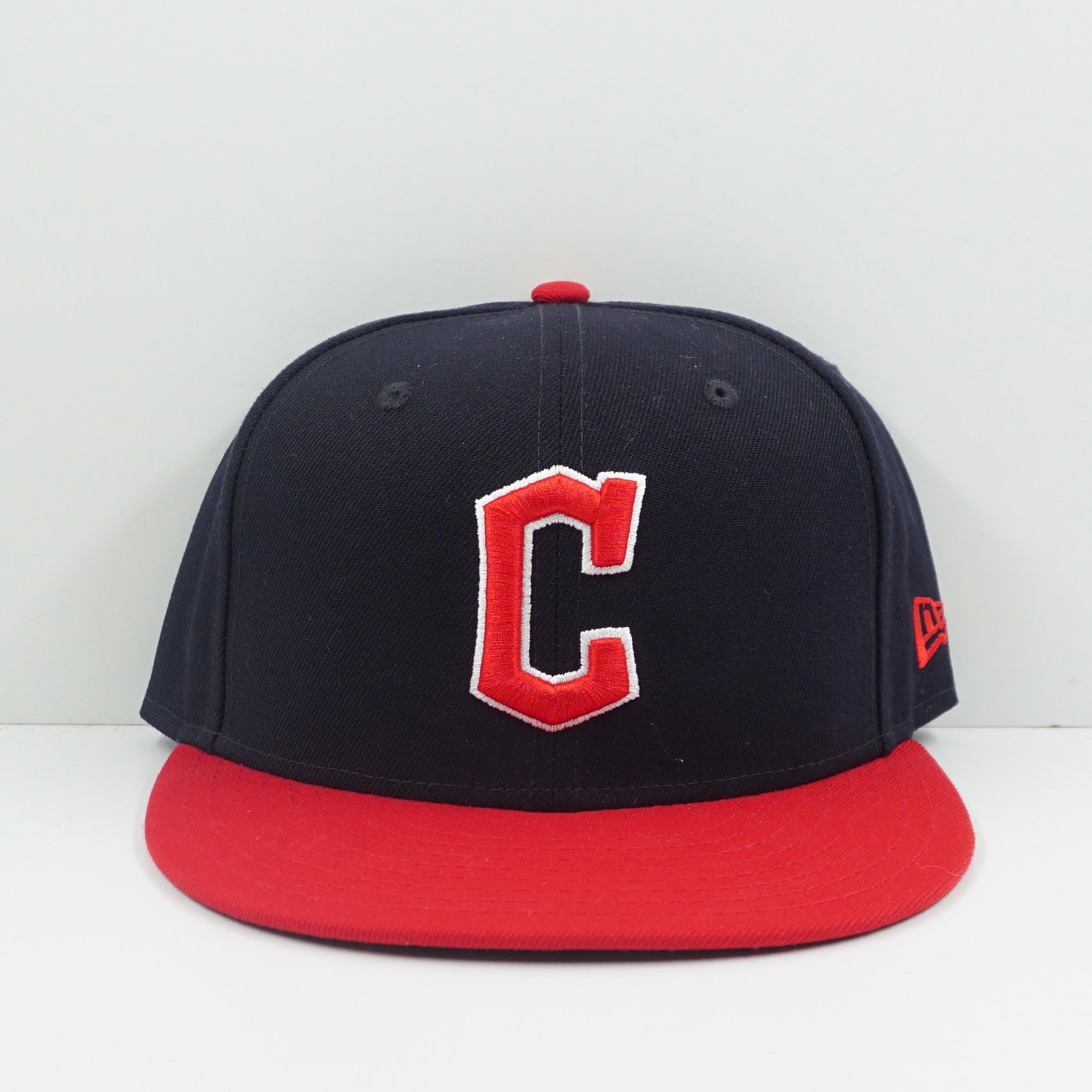 New Era Cleveland Guardians Navy Red Fitted Cap