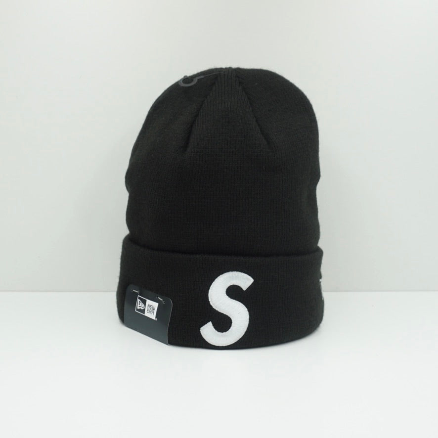 Supreme FW 23 New Era S Logo Beanie Black