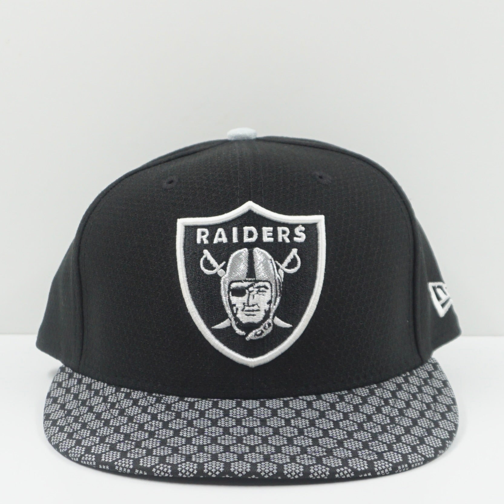 New Era Raiders Black Fitted Cap