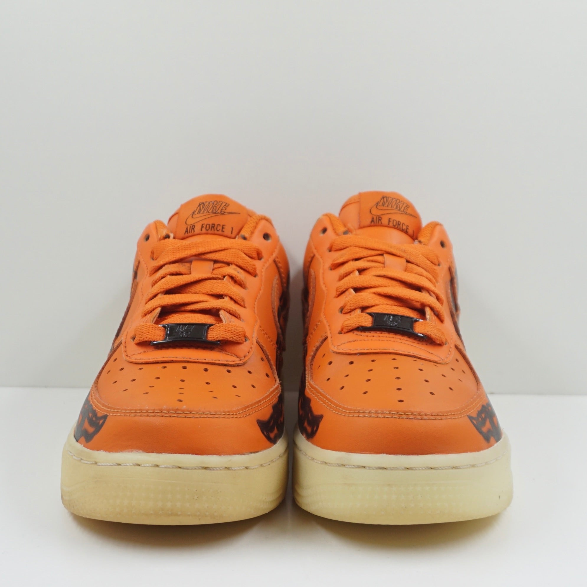 Nike Air Force 1 Low Orange Skeleton Halloween (2020)