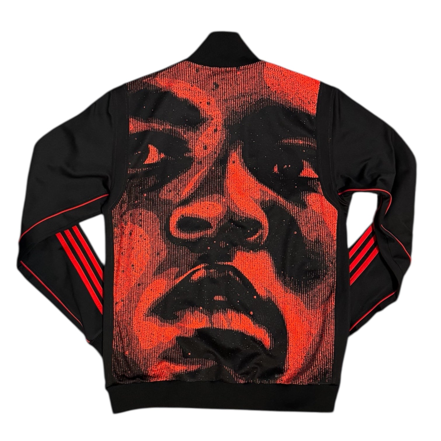 Adidas Muammad Ali Black Red Track Top Sample