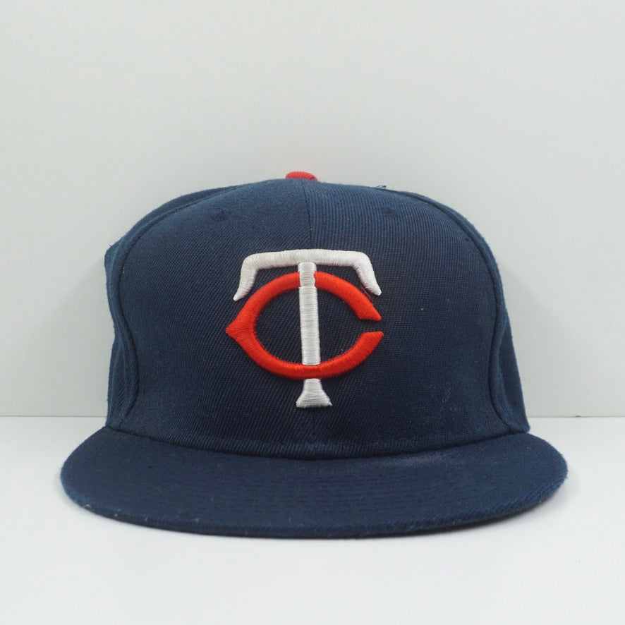 New Era Minnesota Twins Navy Fitted Cap