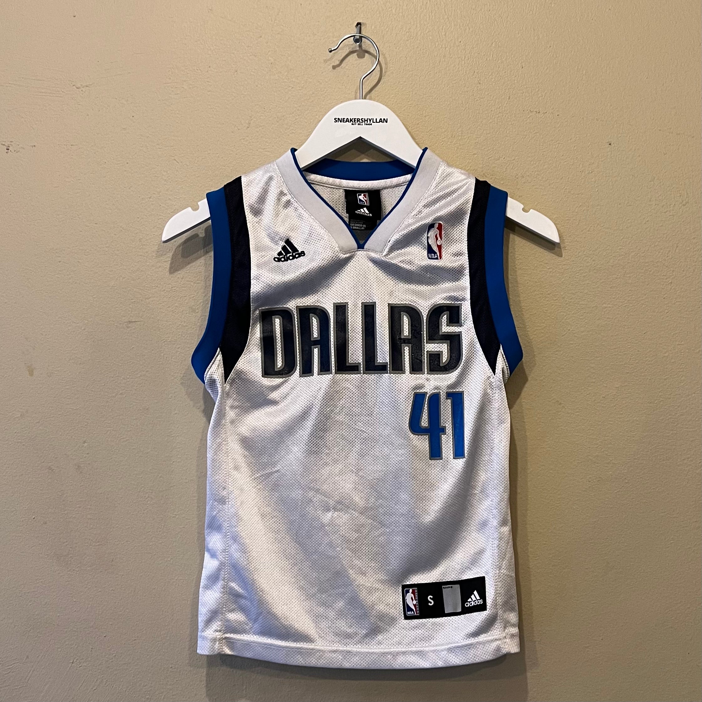 Adidas Dallas Mavericks Nowitzki #14 Basketball Jersey (Youth)