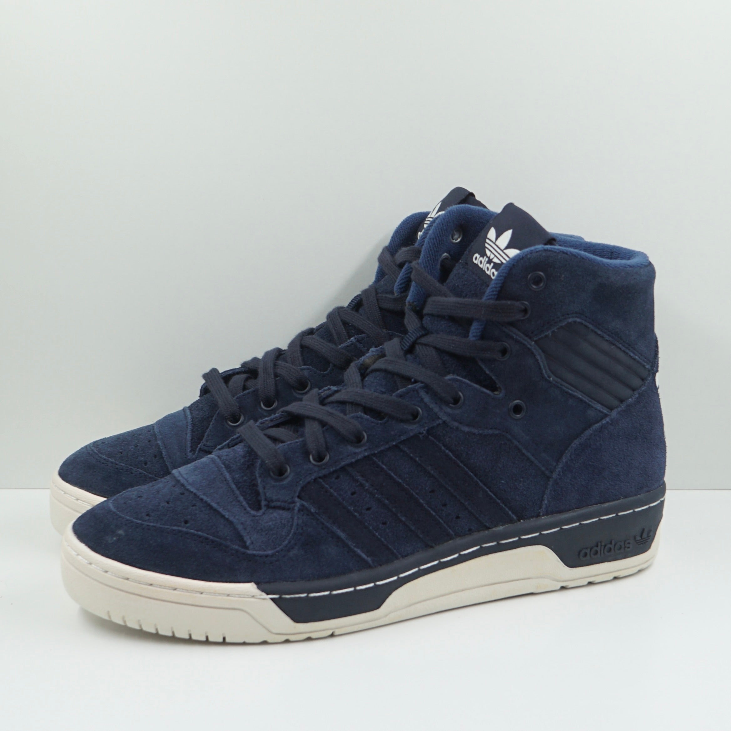 Adidas Rivalry Hi Navy Suede