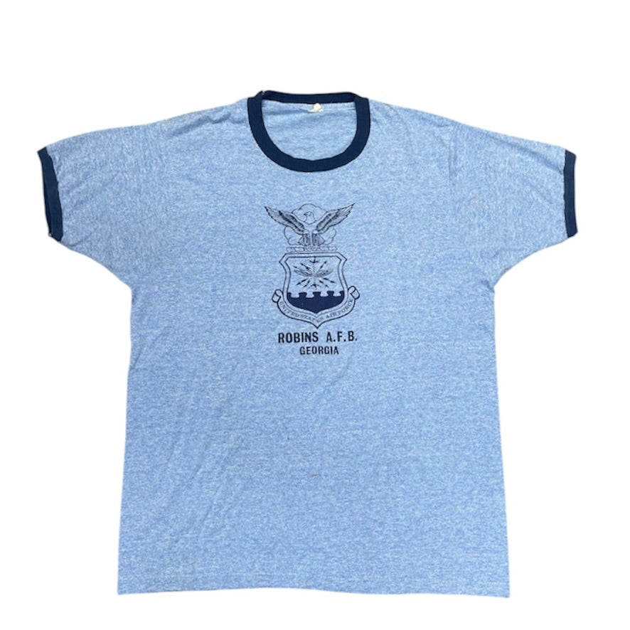 Screen Stars Robins A.F.B. Georgia Blue Tshirt