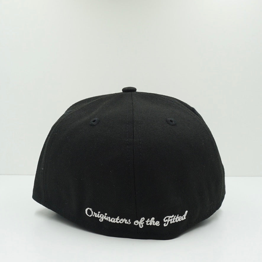 New Era White Logo A-Frame Fitted Cap