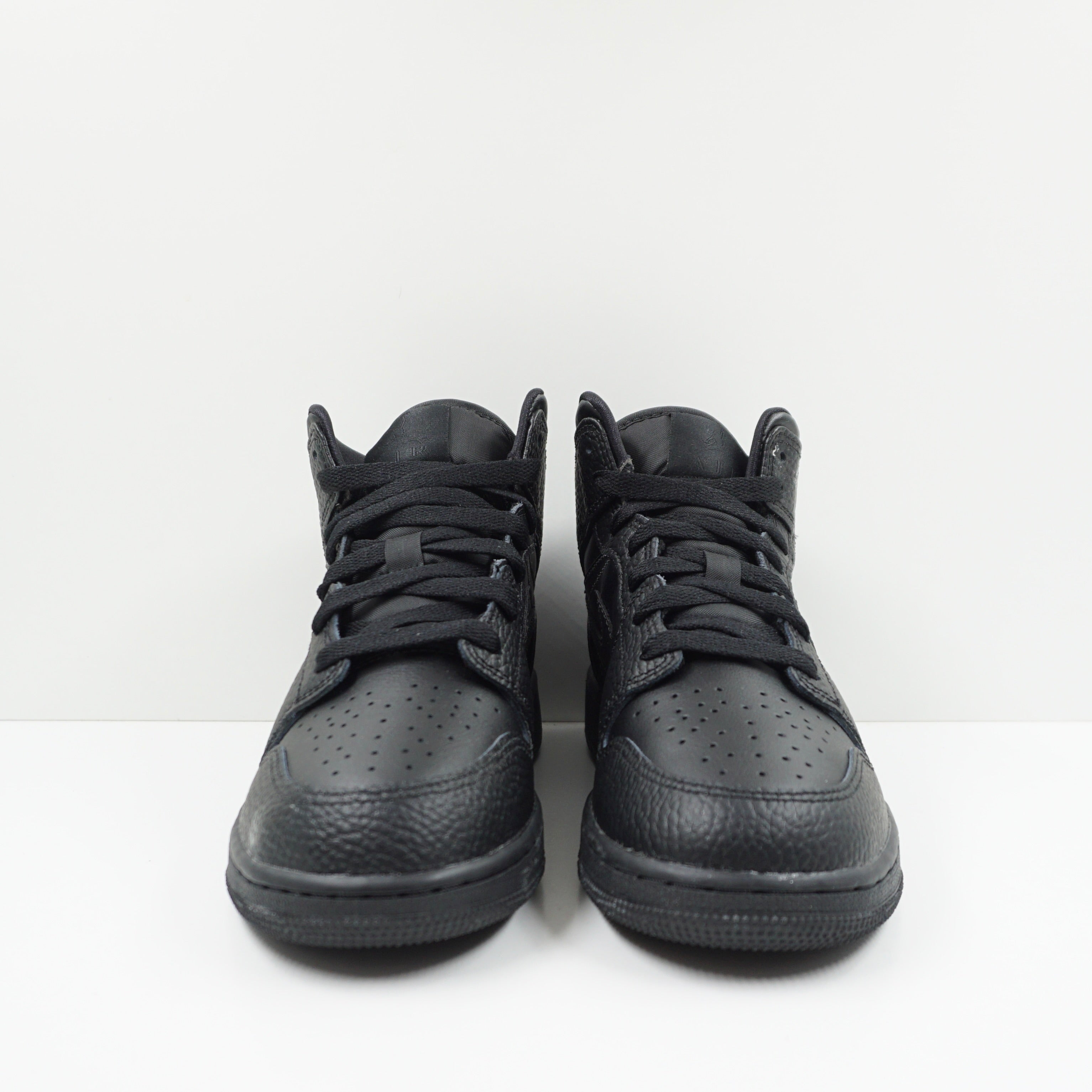 Jordan 1 Mid Triple Black (2022) (GS)