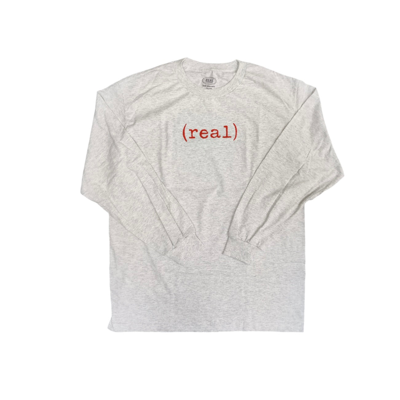 Real Skateboards Grey Long Sleeve Shirt