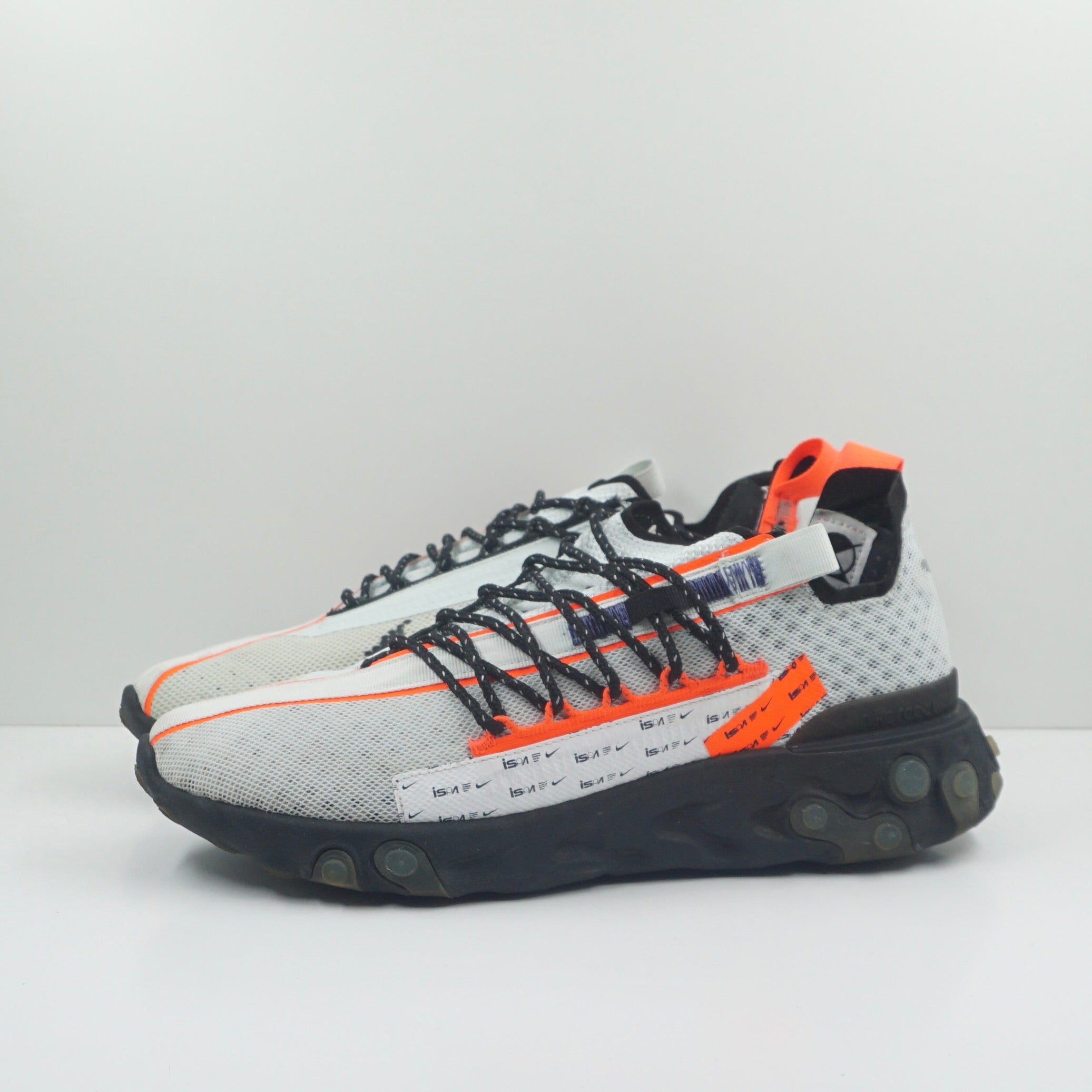 Nike React Runner ISPA Ghost Aqua Total Crimson