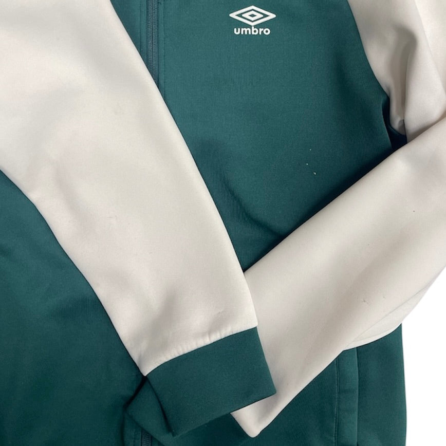 Umbro Green White Track Top