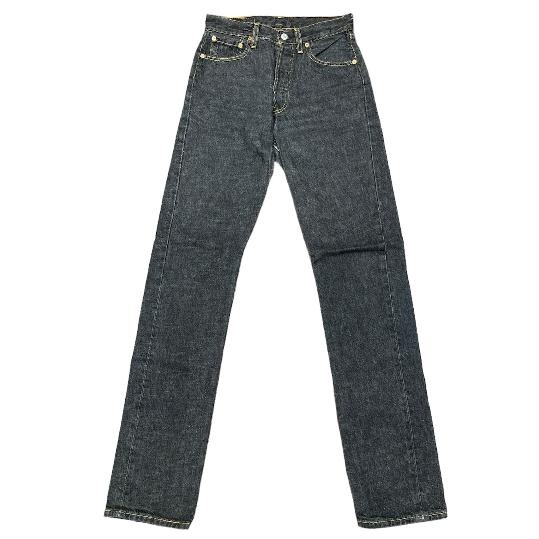 Vintage Levis 501 Black/Grey Jeans (W28/L36)