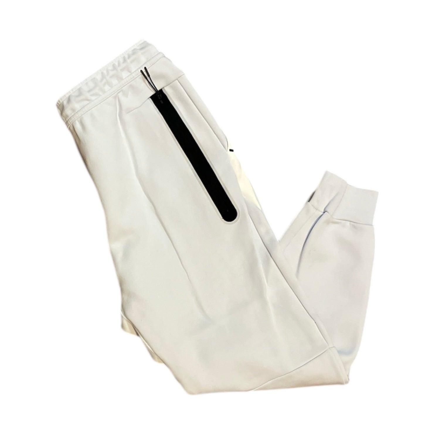 Nike Tech Fleece Full Zip Hoodie & Pants White Yellow Set