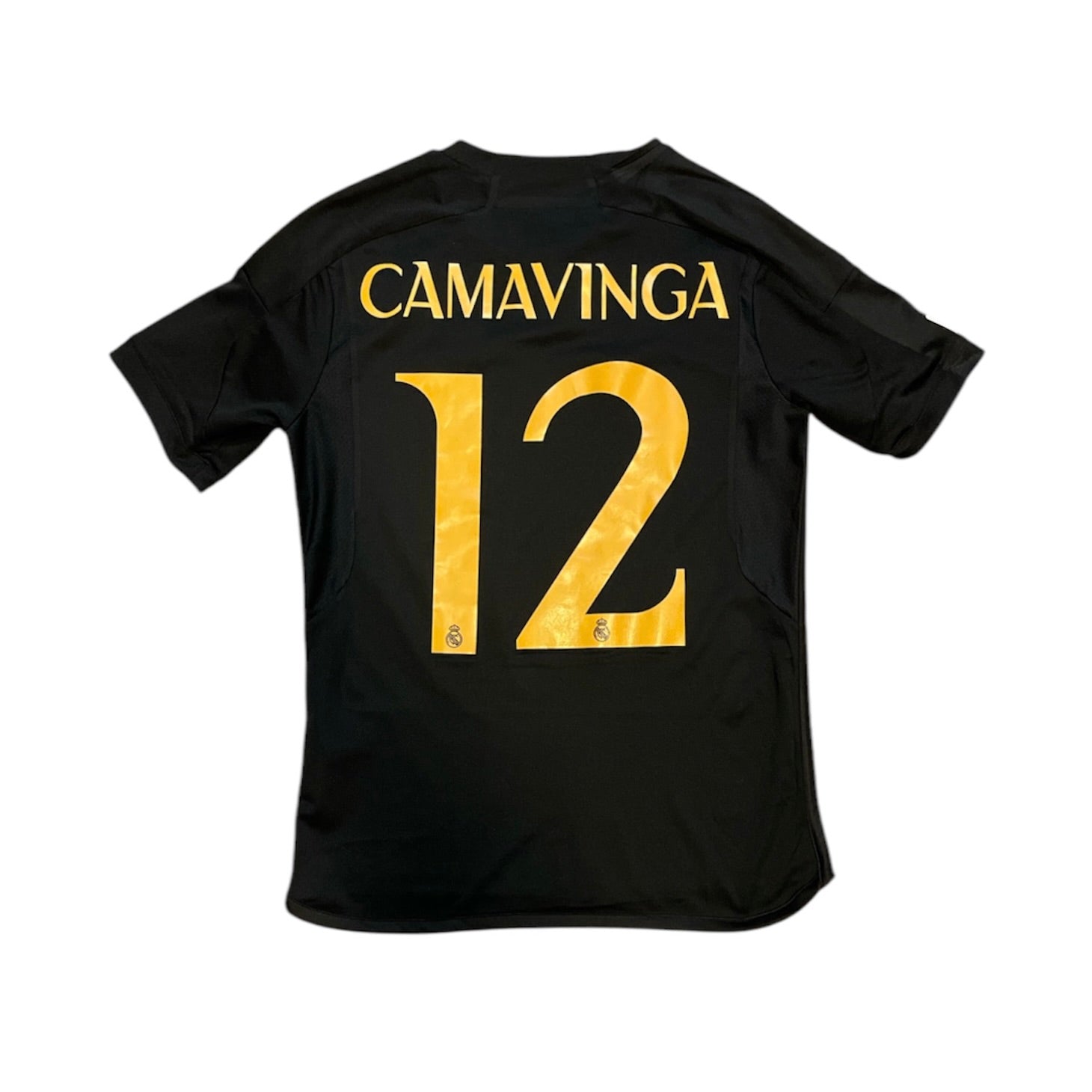 Adidas Real Madrid FC 2023/2024 Camavinga #12 Third Football Jersey (Youth)