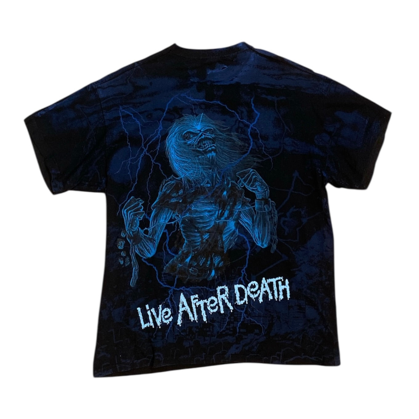 Fruit Of The Loom Iron Maiden Live After Death Tshirt